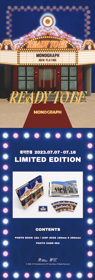 TWICE - MONOGRAPH: READY TO BE (LIMITED EDITION) - J-Store Online