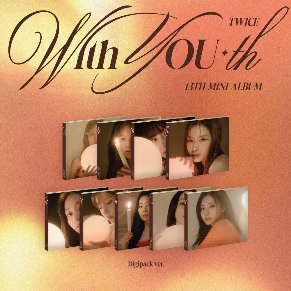 TWICE - WITH YOU-TH (13TH MINI ALBUM) DIGIPACK - J-Store Online