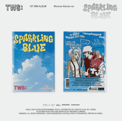 TWS - SPARKLING BLUE (1ST MINI ALBUM) - PLATFORM VER. - J-Store Online