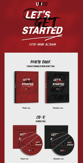 U-KISS - LET'S GET STARTED (13TH MINI ALBUM) - J-Store Online