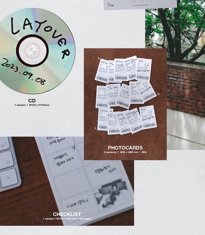 V (BTS) - LAYOVER - SET + WEVERSE GIFTS - J-Store Online