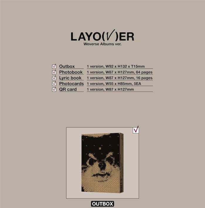 V (BTS) - LAYOVER - SET + WEVERSE GIFTS - J-Store Online