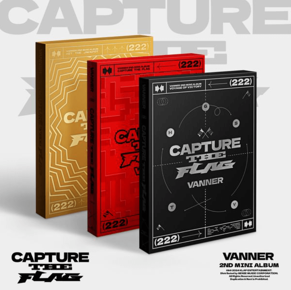 VANNER - CAPTURE THE FLAG (2ND MINI ALBUM) - J-Store Online