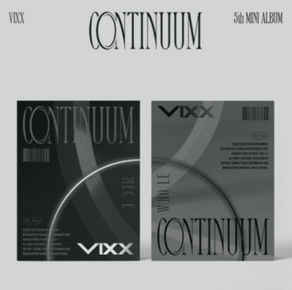 VIXX - CONTINUUM (5TH MINI ALBUM) - J-Store Online