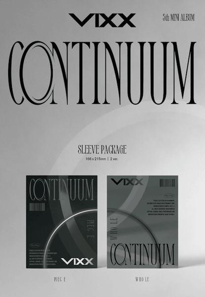 VIXX - CONTINUUM (5TH MINI ALBUM) - J-Store Online