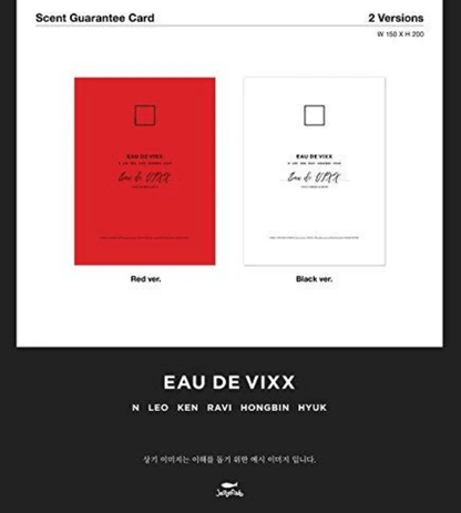 VIXX - VOL.3 - EAU DE VIXX - J-Store Online