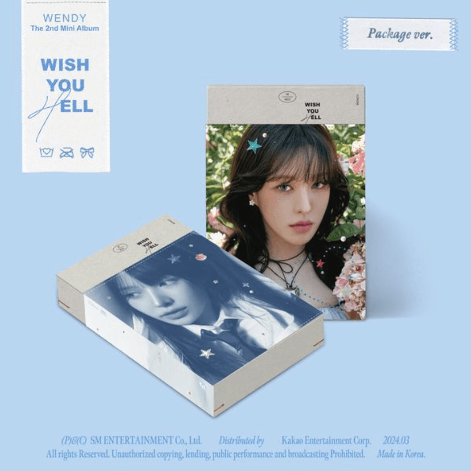 WENDY (RED VELVET) - WISH YOU HELL (2ND MINI ALBUM) - PACKAGE VER. - J-Store Online