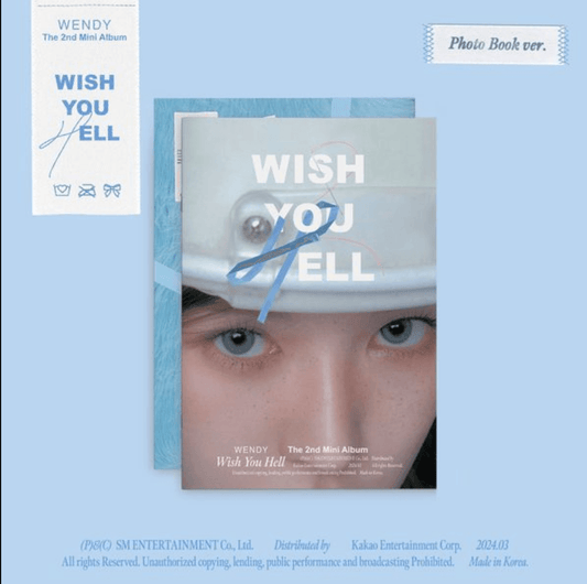 WENDY (RED VELVET) - WISH YOU HELL (2ND MINI ALBUM) - PHOTOBOOK VER. - J-Store Online