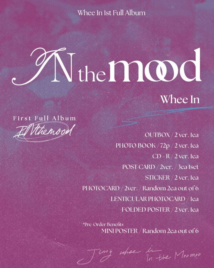 WHEE IN - IN THE MOOD (1ST FULL ALBUM)- PHOTOBOOK VERSION - J-Store Online