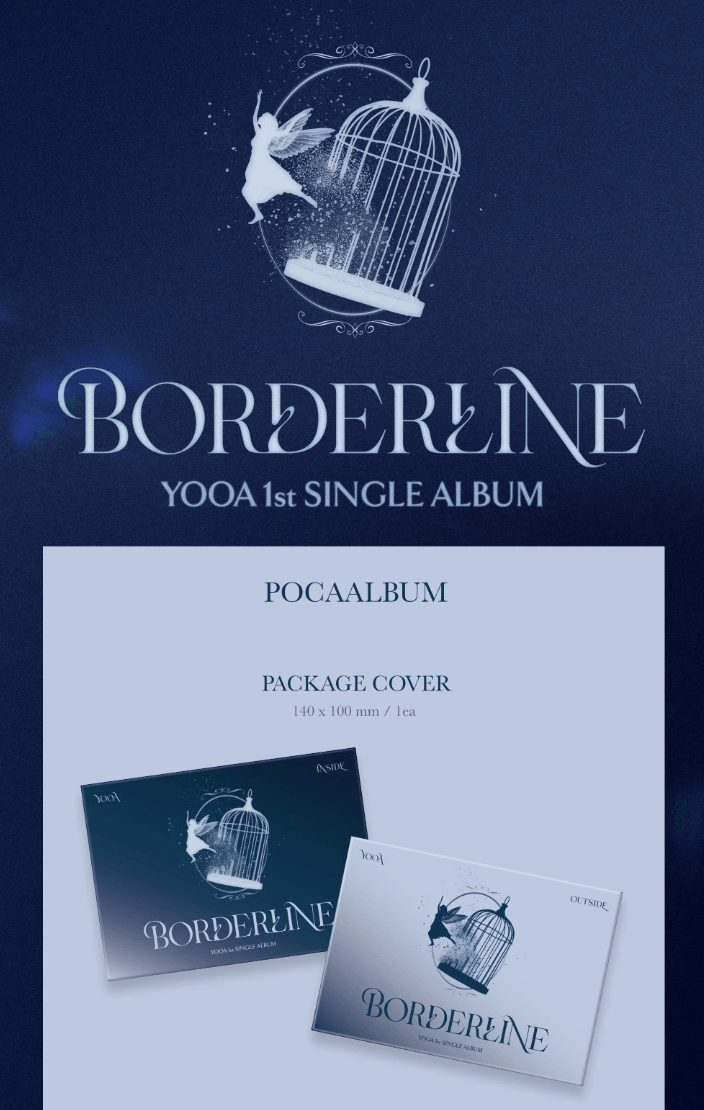 YOOA (OH MY GIRL) - BORDERLINE (1ST SINGLE ALBUM) - POCA ALBUM - J-Store Online