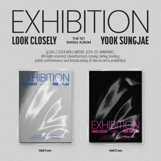 YOOK SUNGJAE (BTOB) - EXHIBITION: LOOK CLOSELY (1ST SINGLE ALBUM) - J-Store Online