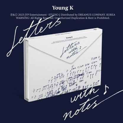 YOUNG K - LETTERS WITH NOTES - 1ST FULL ALBUM - J-Store Online