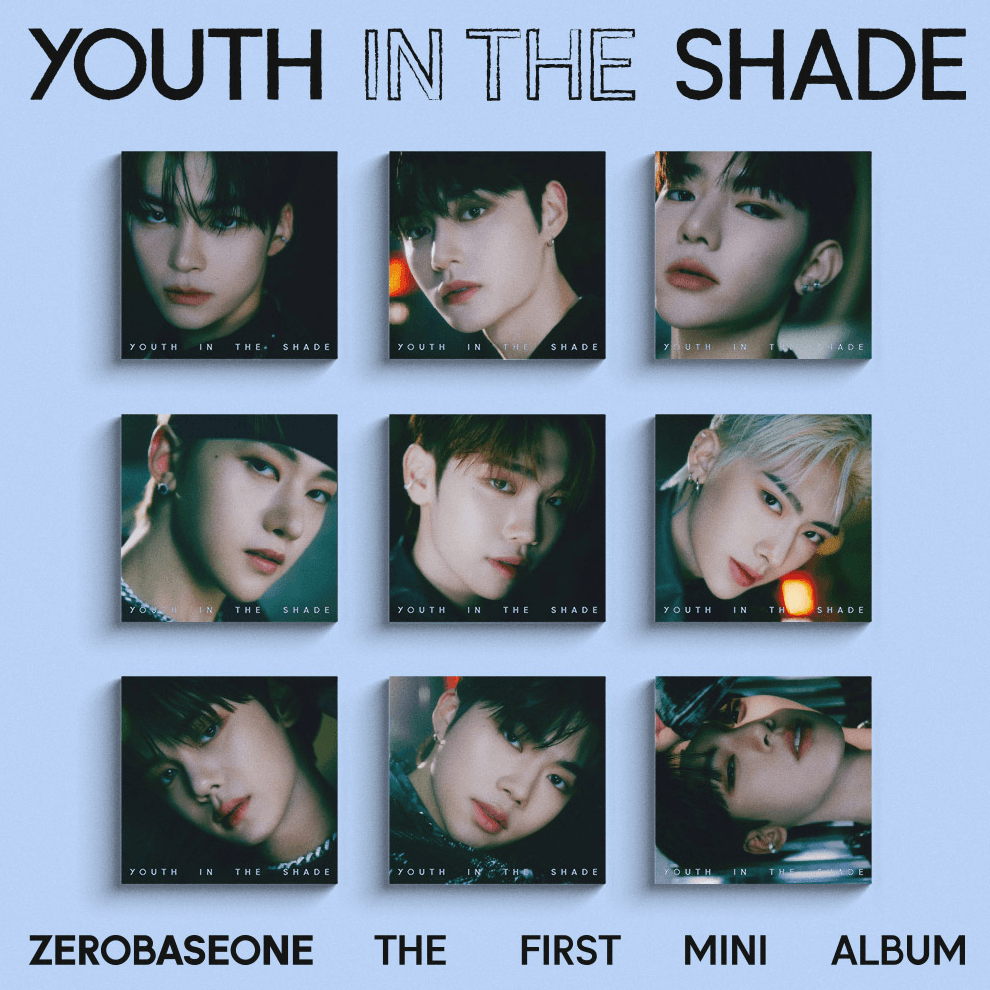 ZEROBASEONE - YOUTH IN THE SHADE (1ST MINI ALBUM) - DIGIPACK VER. - J-Store Online