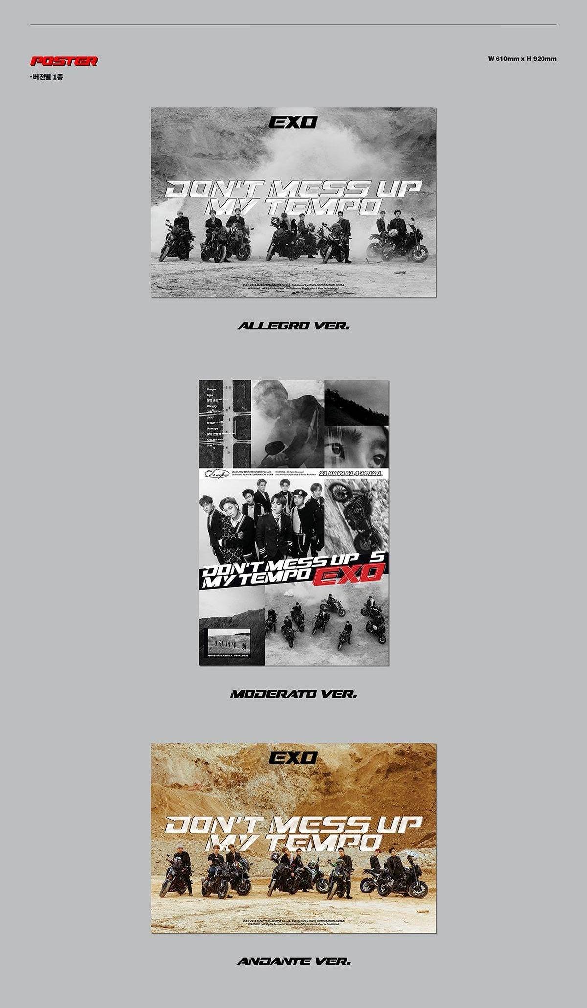 EXO - Don't Mess Up My Tempo - Vol.5 - J-Store Online