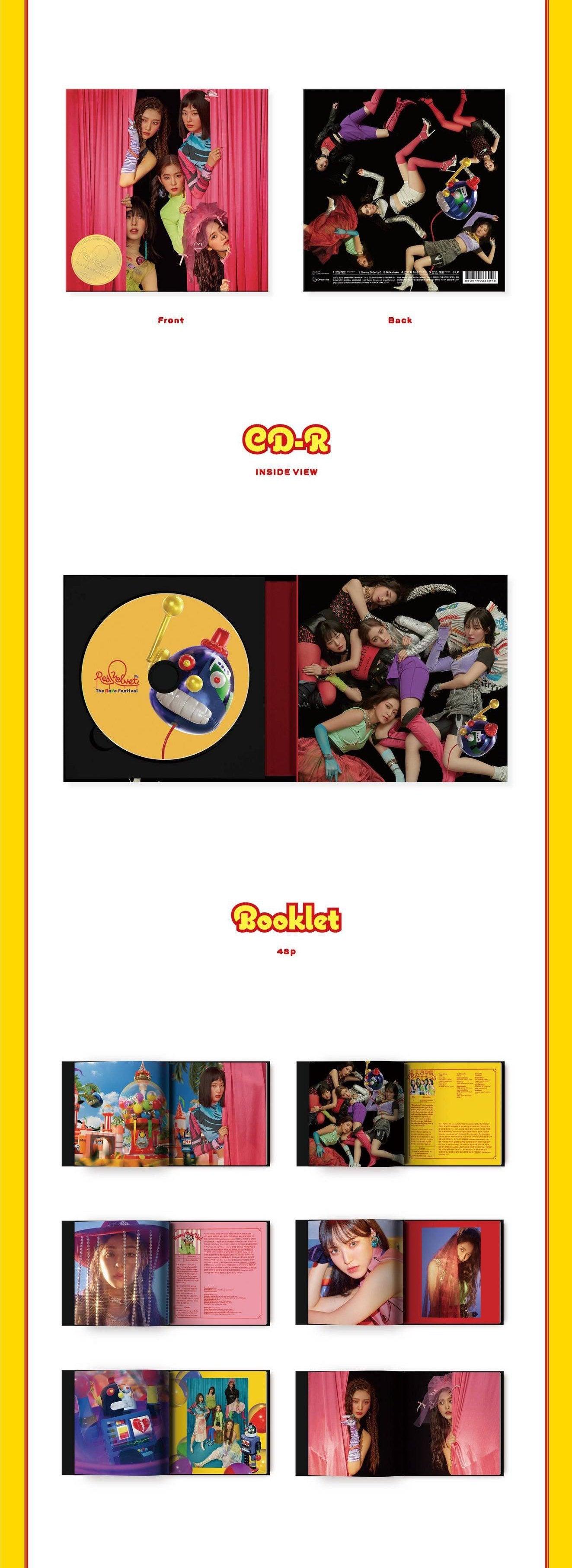 Red Velvet - The ReVe Festival - day1 - Guide Book Version - J-Store Online