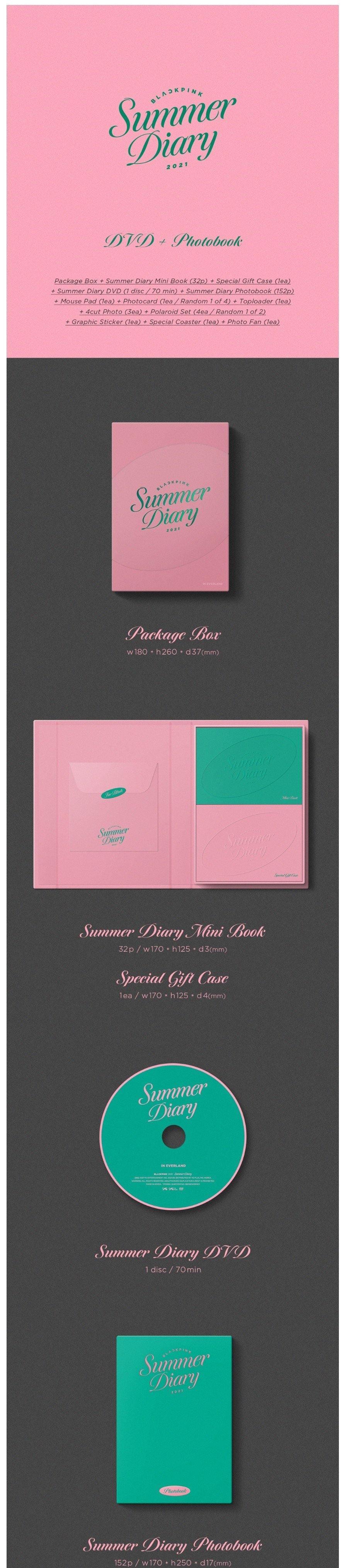 BLACKPINK - 2021 SUMMER DIARY (DVD) – J-Store Online