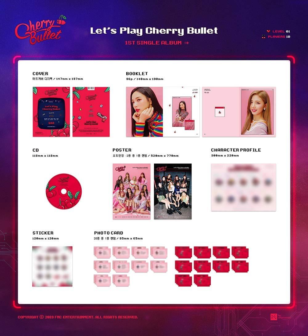 Cherry Bullet - Let's Play Cherry Bullet (1st Single Album) - J-Store Online