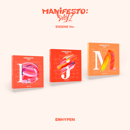 ENHYPEN - MANIFESTO : DAY 1 (ENGENE ver.) - J-Store Online