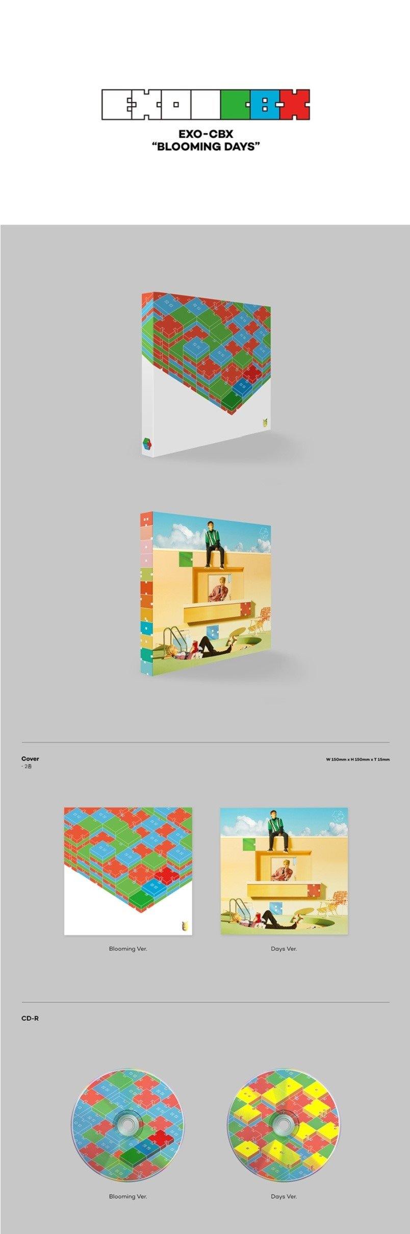 EXO-CBX - BLOOMING DAYS (2ND MINI ALBUM) - J-Store Online