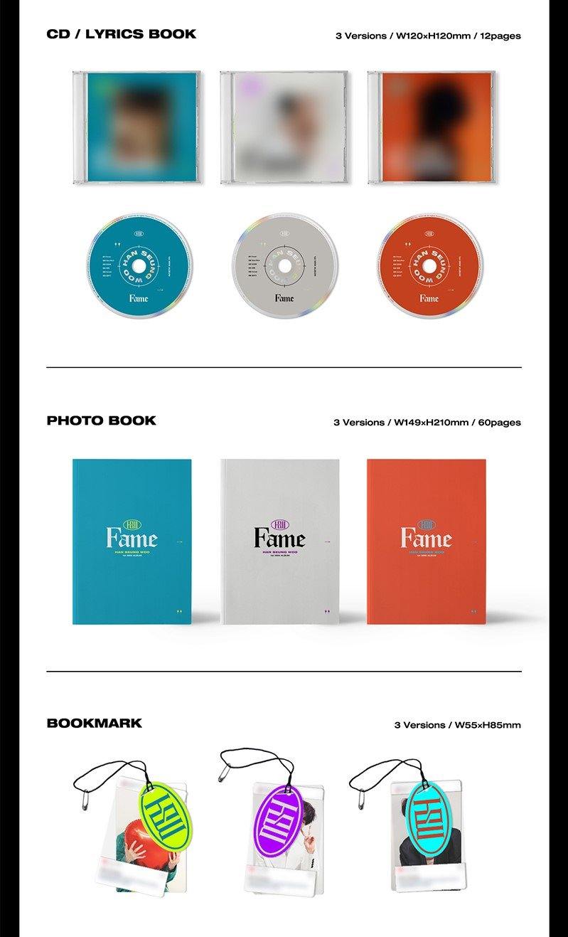 Han Seung Woo - FAME (1st Mini Album) - J-Store Online