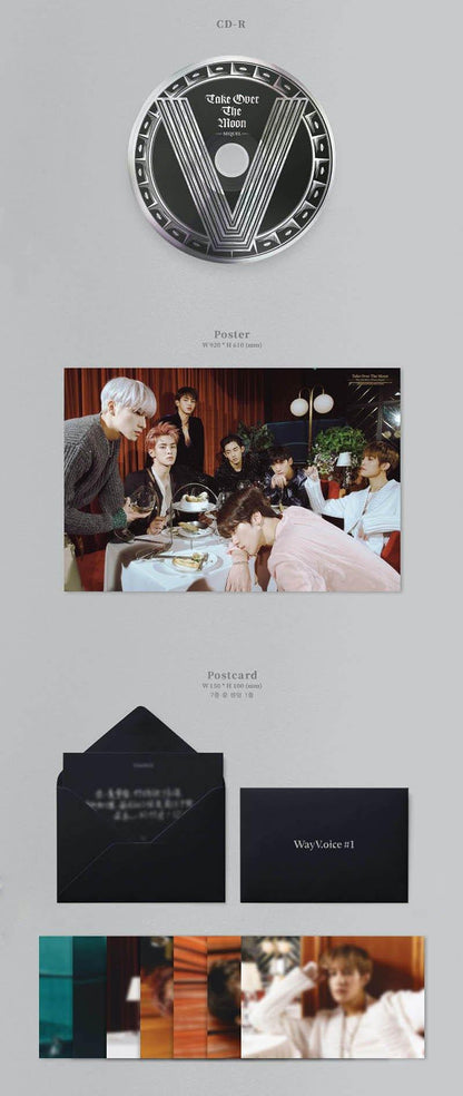 WAYV - Take Over The Moon (The 2nd Mini Album Sequel) - neue Auflage (black) - J-Store Online