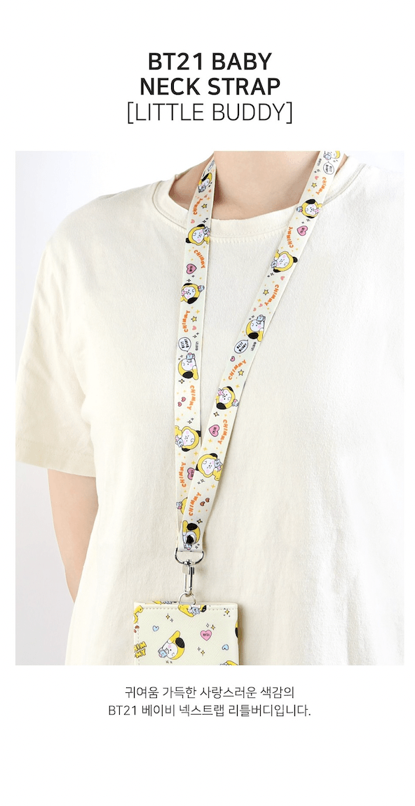 BT21 BABY - NECK STRAP LITTLE BUDDY - J-Store Online