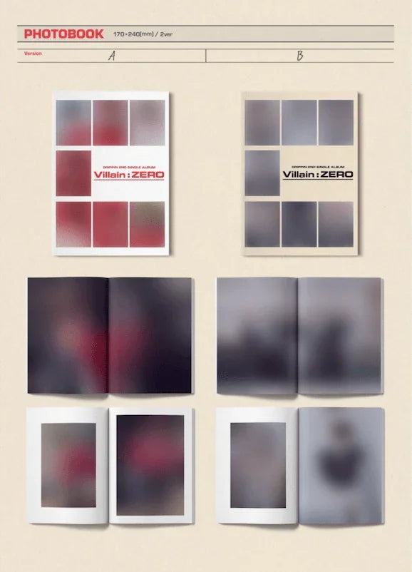 DRIPPIN - VILLAIN : ZERO (2ND SINGLE ALBUM) - J-Store Online