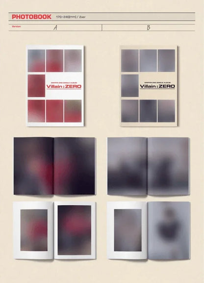 DRIPPIN - VILLAIN : ZERO (2ND SINGLE ALBUM) - J-Store Online