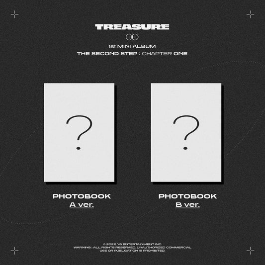 TREASURE - 1ST MINI ALBUM [THE SECOND STEP : CHAPTER ONE] PHOTOBOOK VER. SET + YG BENEFITS - J-Store Online