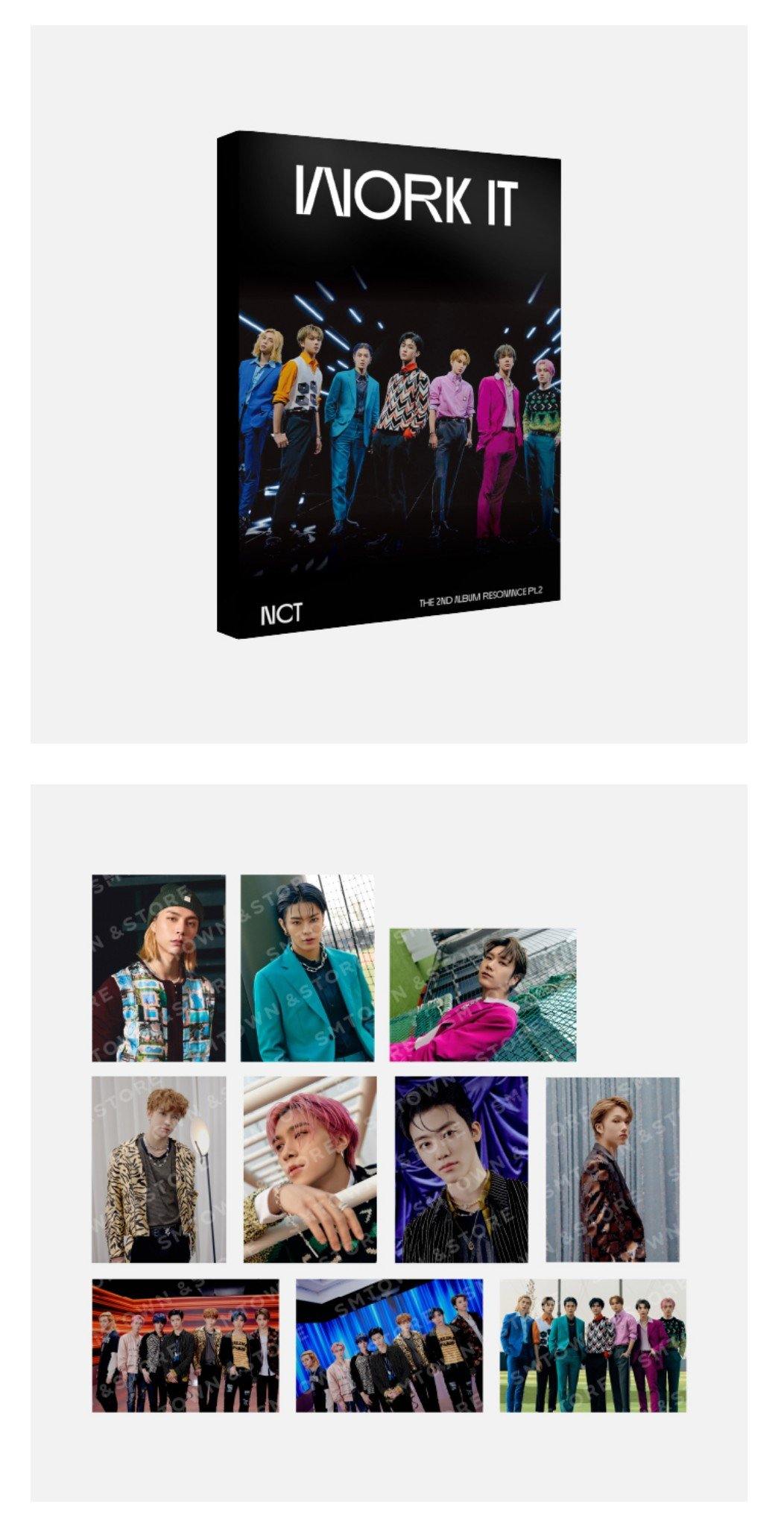 NCT - POSTCARD BOOK - Work It - J-Store Online