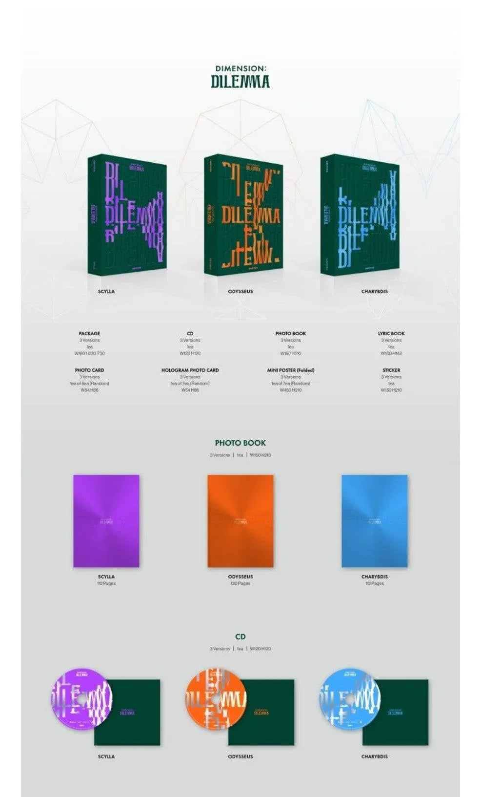 Enhypen - Vol. 1 - DIMENSION : DILEMMA - bitte Beschreibung lesen! - J-Store Online