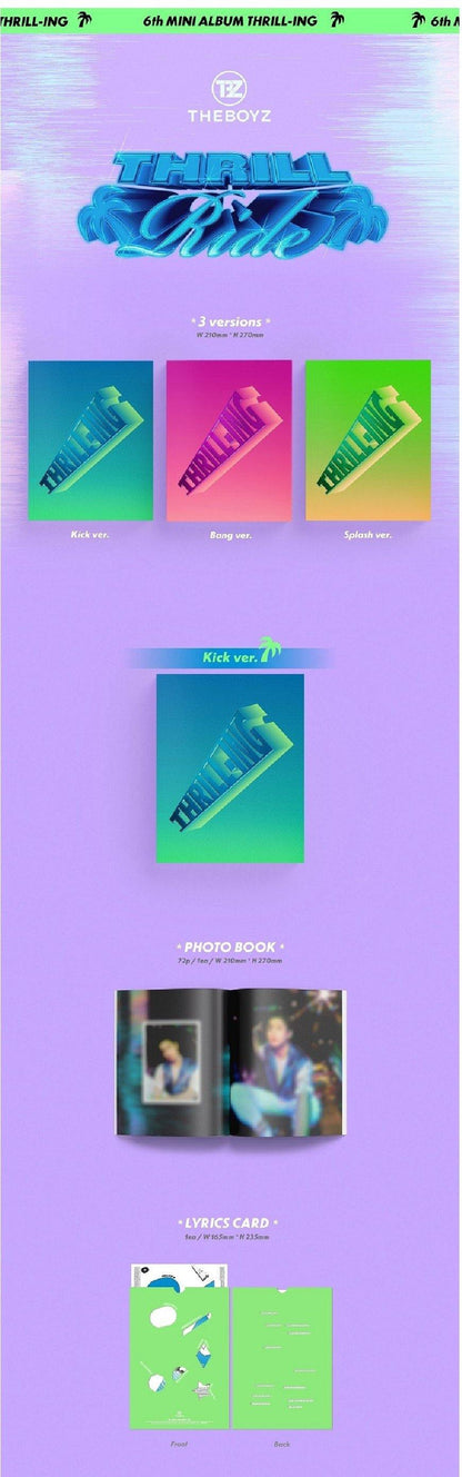 THE BOYZ - THRILL-ING (6TH MINI ALBUM) - J-Store Online