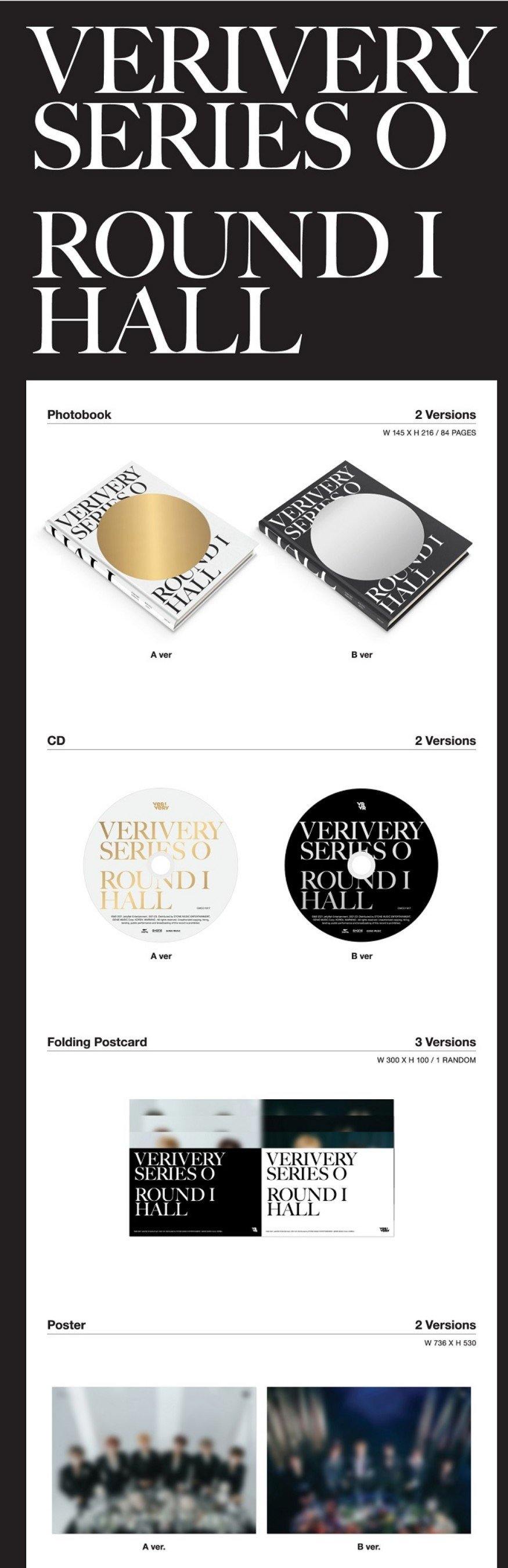 VERIVERY - SERIES 'O' [ROUND 1 : HALL] - J-Store Online