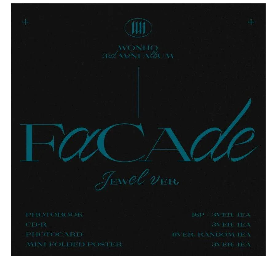 WONHO - FACADE (3RD MINI ALBUM) - Jewel Version - J-Store Online