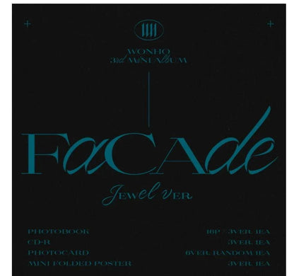 WONHO - FACADE (3RD MINI ALBUM) - Jewel Version - J-Store Online