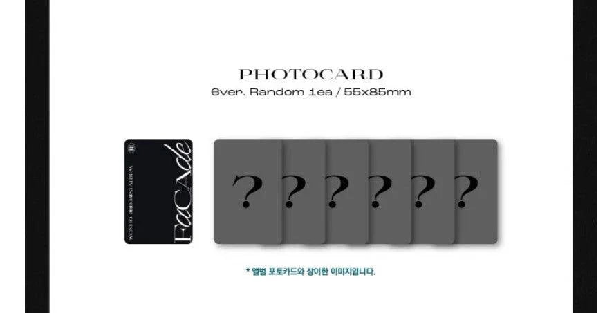 WONHO - FACADE (3RD MINI ALBUM) - Jewel Version - J-Store Online