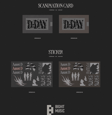 AGUST D (BTS SUGA) - D-DAY (Standard ver.) - J-Store Online