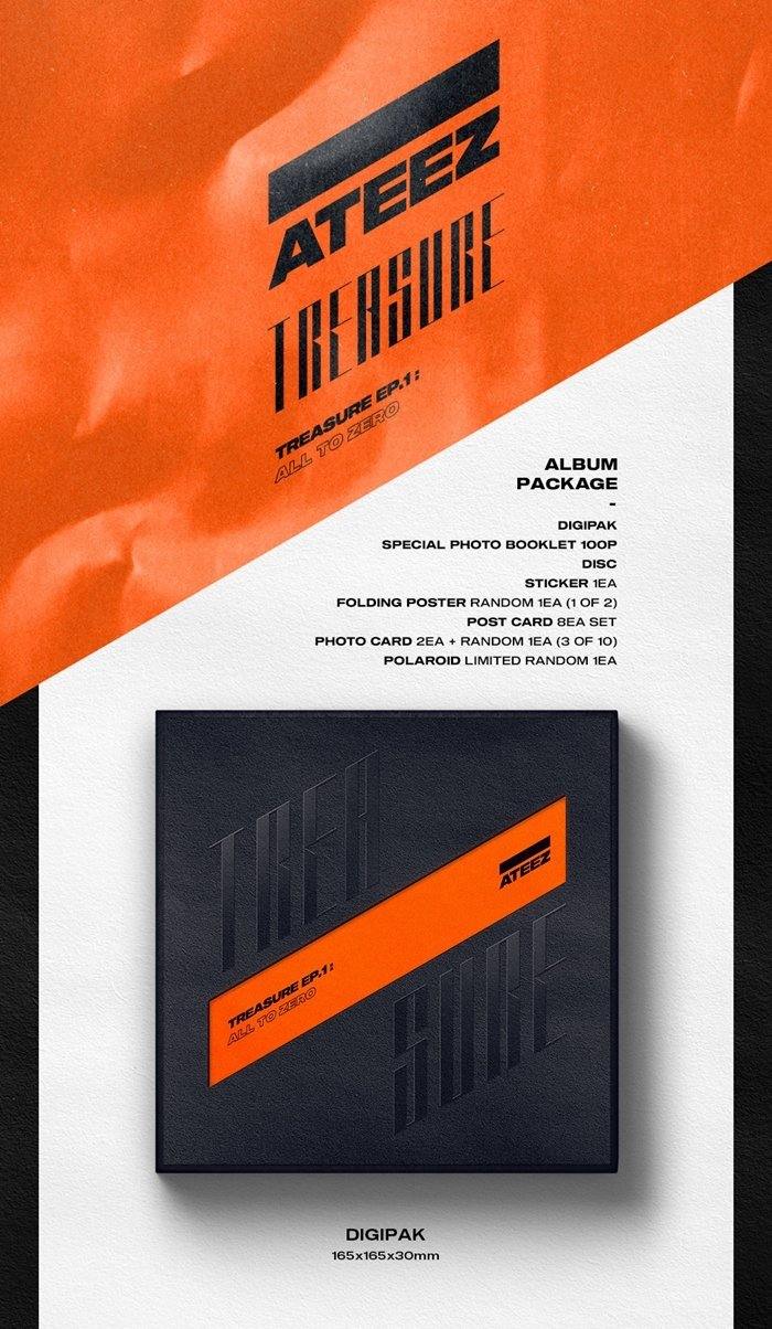 ATEEZ - Treasure Ep.1: All to Zero - neue Auflage - J-Store Online