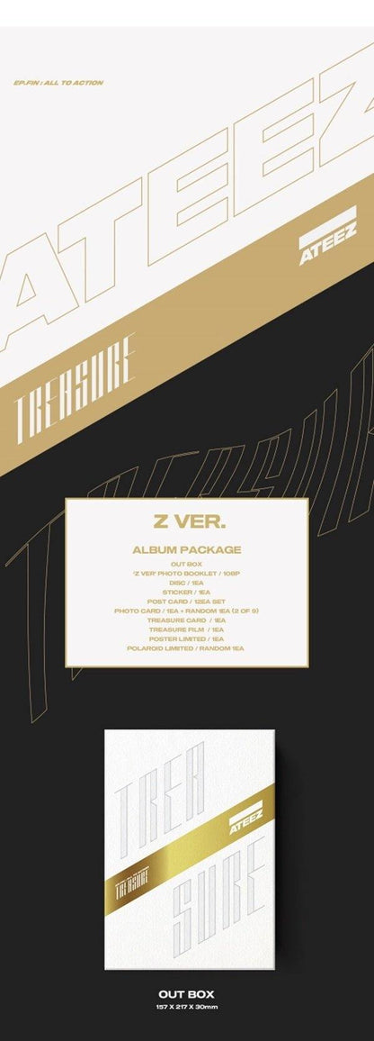 ATEEZ -Vol. 1 (Treasure Island Ep. Fin: All to Action) - neue Auflage - J-Store Online