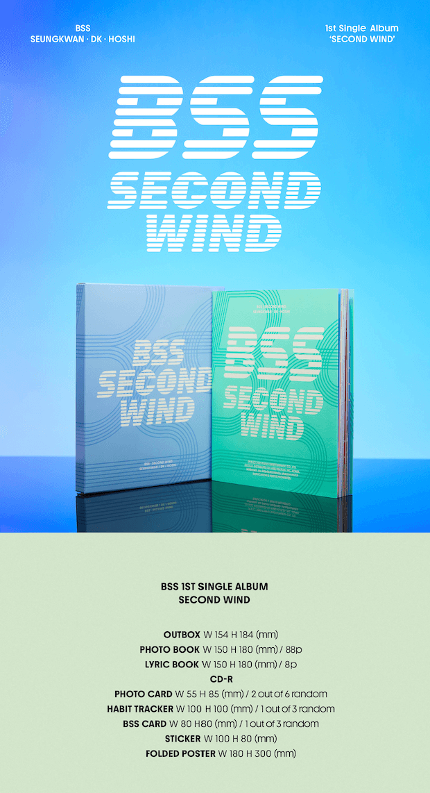 BSS (SEVENTEEN) - 1ST SINGLE ALBUM 'SECOND WIND' - J-Store Online