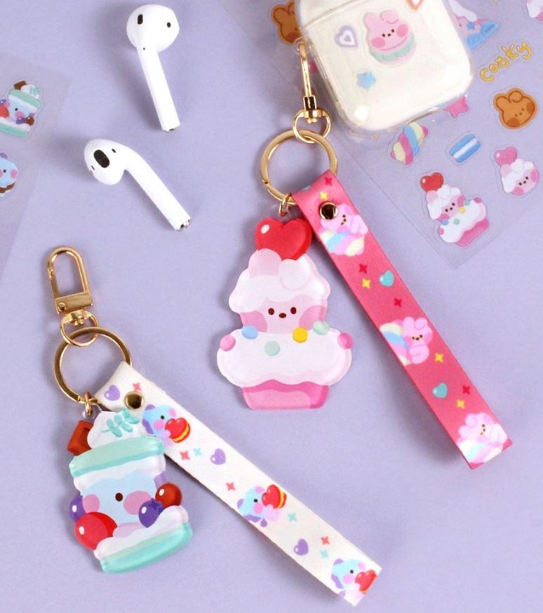 BT21 - ACRYLIC STRAP KEYRING SWEETIE - J-Store Online