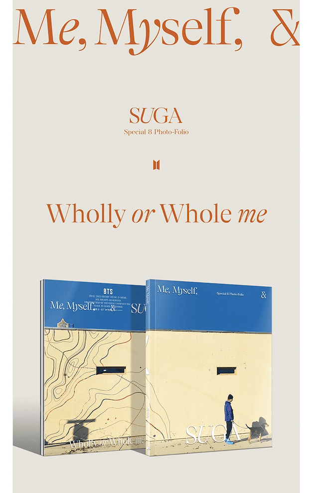 BTS - SUGA SPECIAL 8 PHOTO-FOLIO - ME, MYSELF, AND SUGA - WHOLLY OR WHOLE ME - J-Store Online