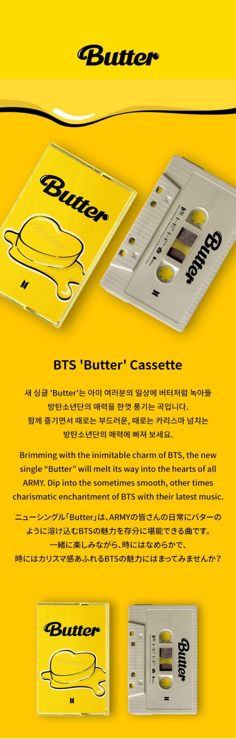 BTS - BUTTER - Cassette - J-Store Online