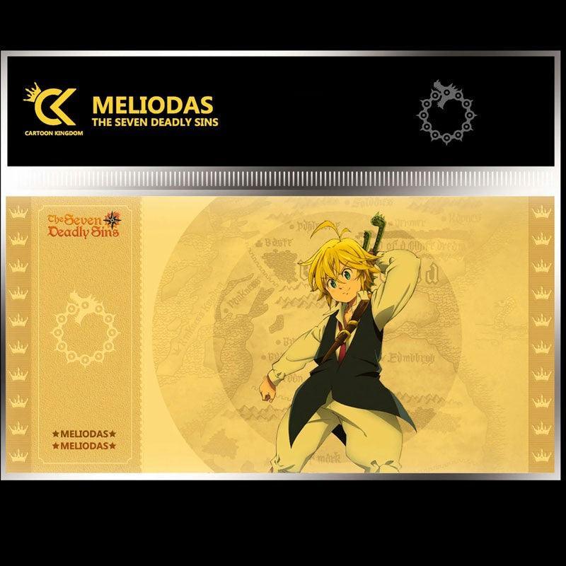 Dragonball - Ticket de collection Vegeta (Golden Tickets Black Edition Dragonball - Ticket de collection Vegeta (Golden Tickets Black Edition