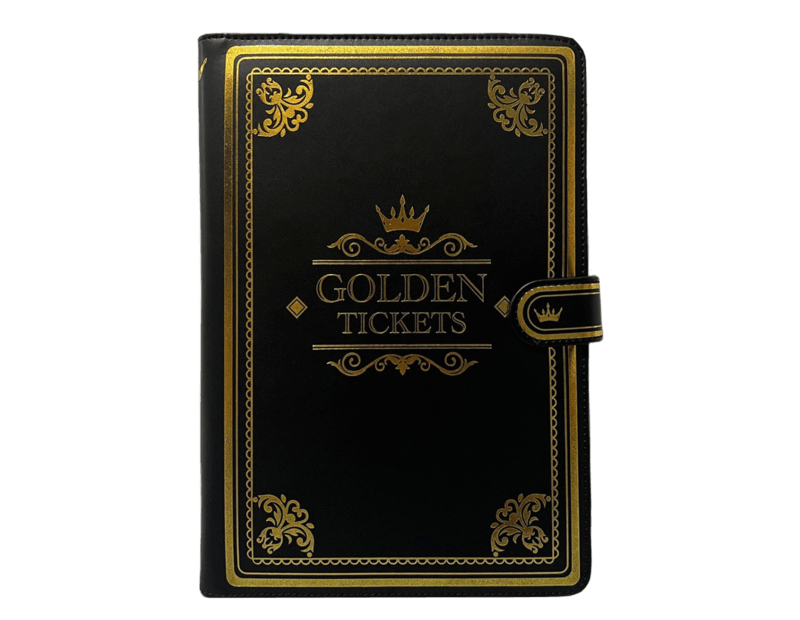 CARTOON KINGDOM ANIME GOLDEN TICKET SAMMELORDNER (LIMITIERT) - J-Store Online