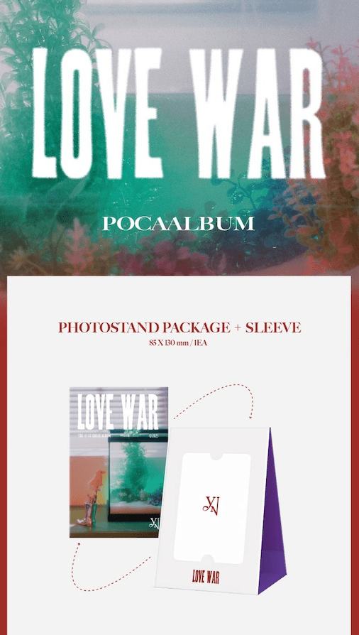 CHOI YE NA - LOVE WAR (1ST SINGLE ALBUM) - POCA ALBUM - J-Store Online