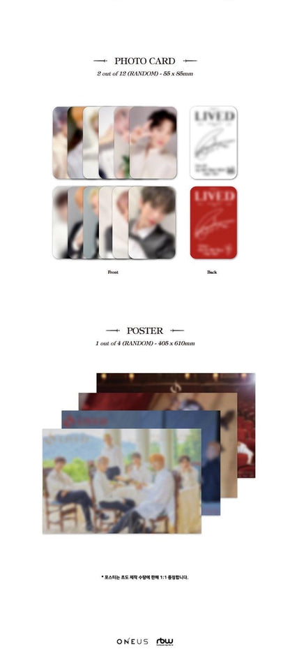 ONEUS - Lived (4th Mini Album) - J-Store Online