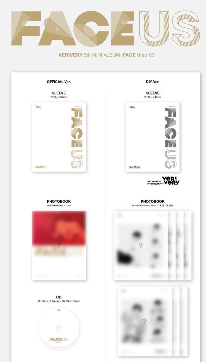 Verivery - Face Us - 5th Mini-Album - J-Store Online