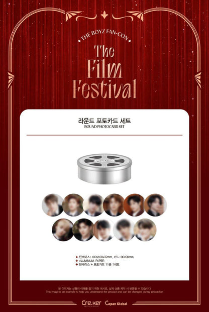 THE BOYZ - Round Photo Card Set / THE FILM FESTIVAL MD (Komplett) - J-Store Online