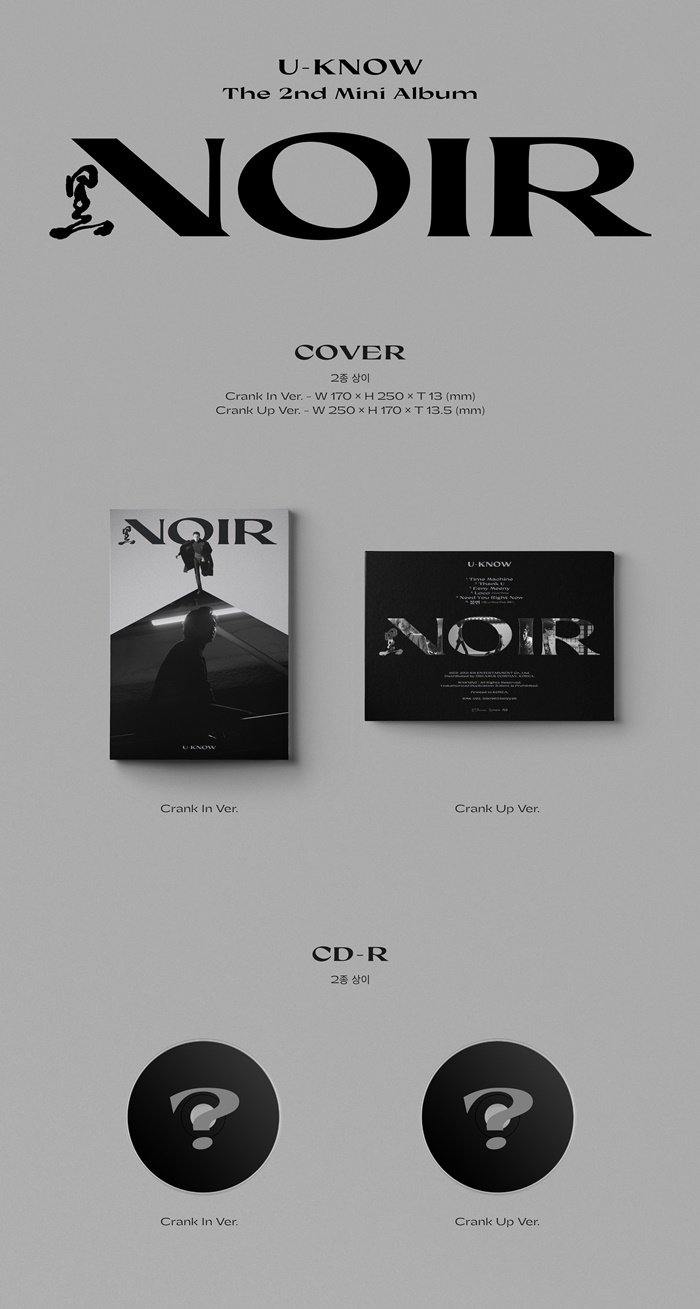 U-KNOW - Noir (2nd Mini Album) - J-Store Online